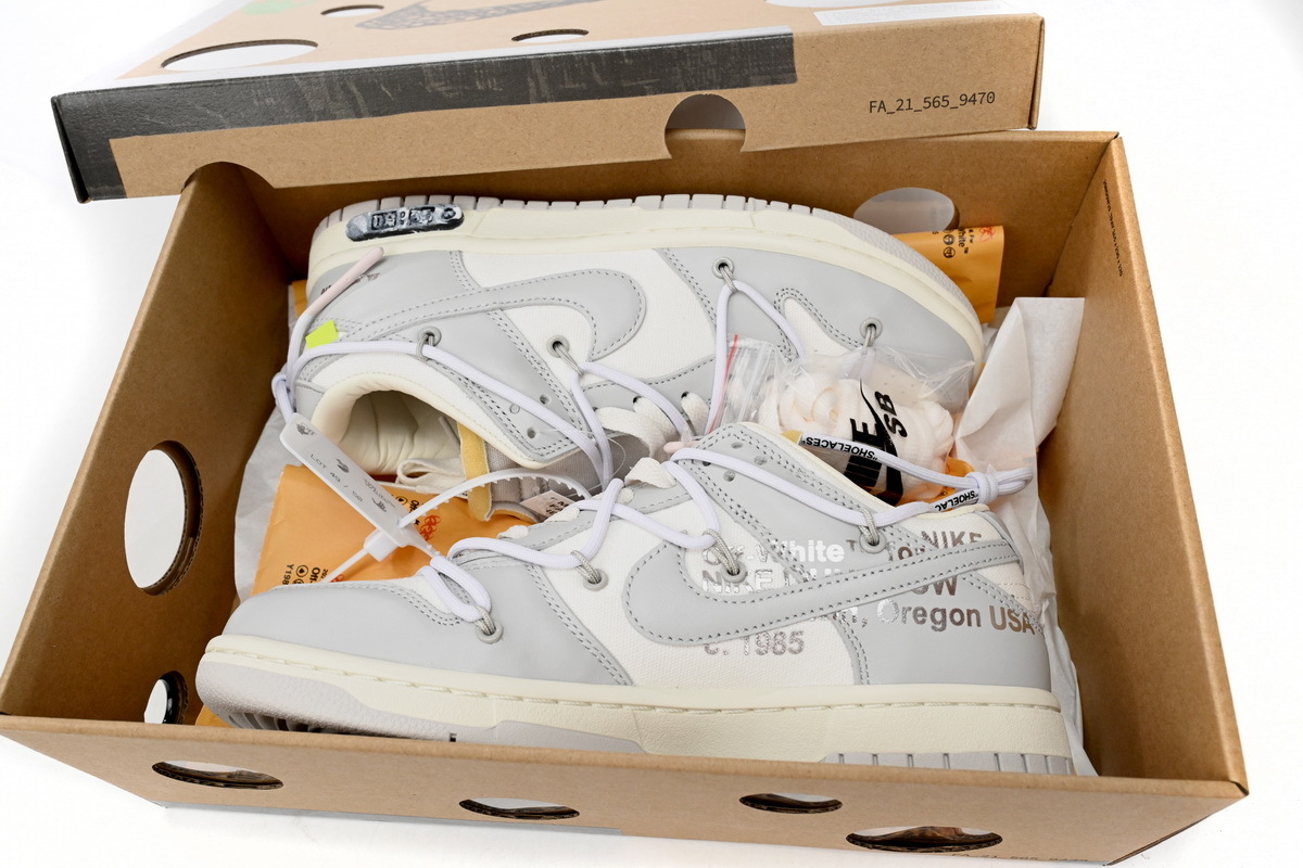 OFF WHITE x Nike Dunk SB Low The 50 NO.49 DM1602-123