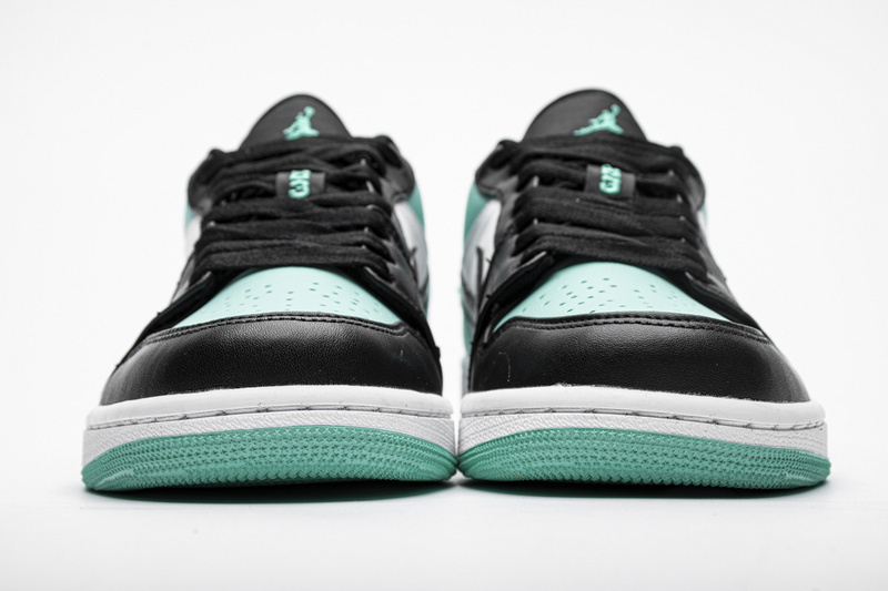 Air Jordan 1 Low Emerald Toe 553558-117