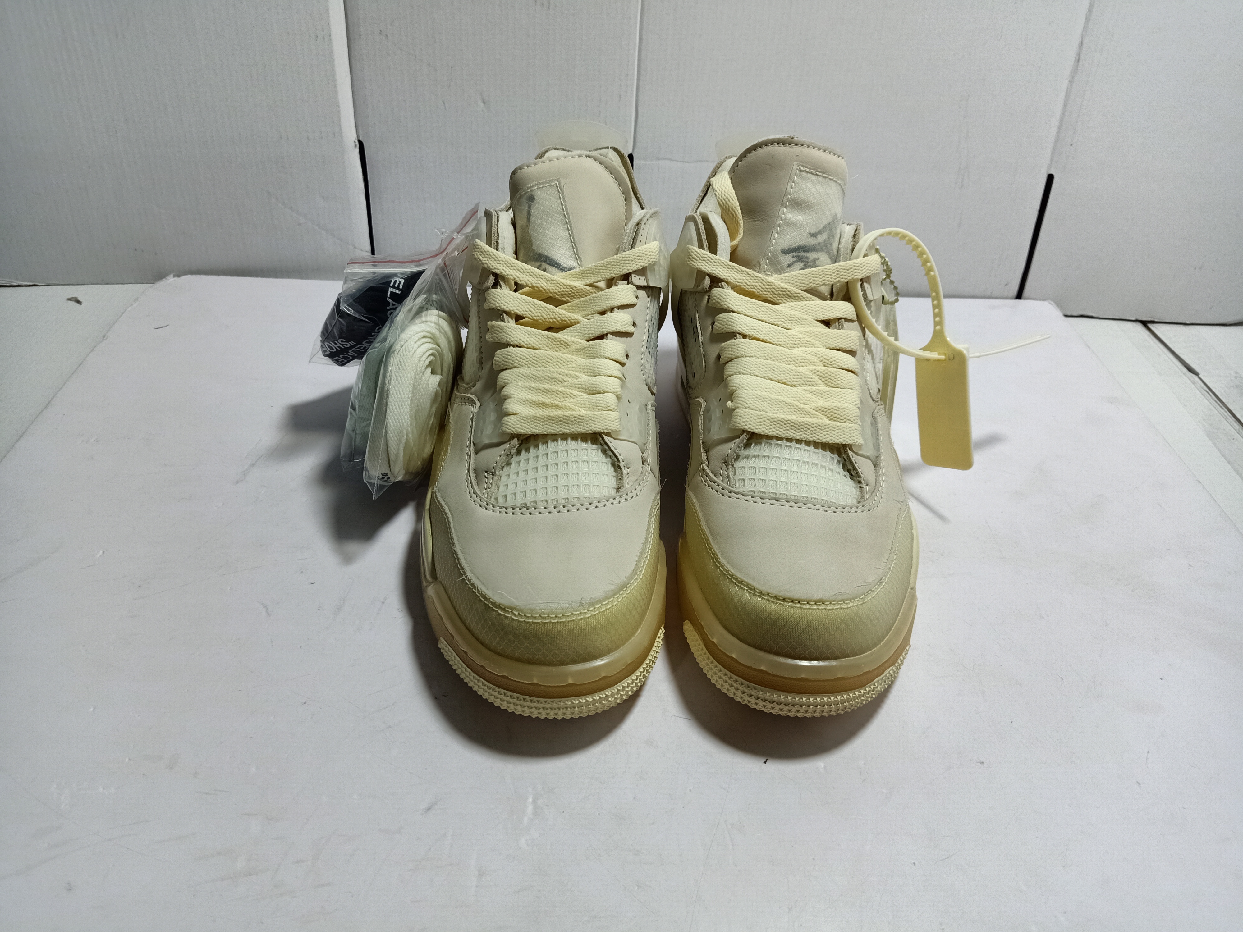 Og Tony Air Jordan 4 Retro Off-White Sail (W) CV9388-100 review 2