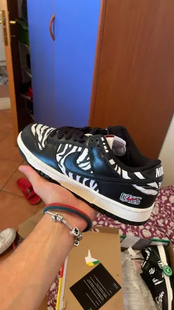 Quartersnacks x Nike SB Dunk Low Zebra DM3510-001 review Quennel