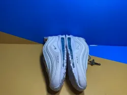 Nike Air Max 97 Triple White Wolf Grey  921826-101 review Ogtony，ogtony，TonyShoes，Tonyshoe，tonyshoes，tonyshoe 05