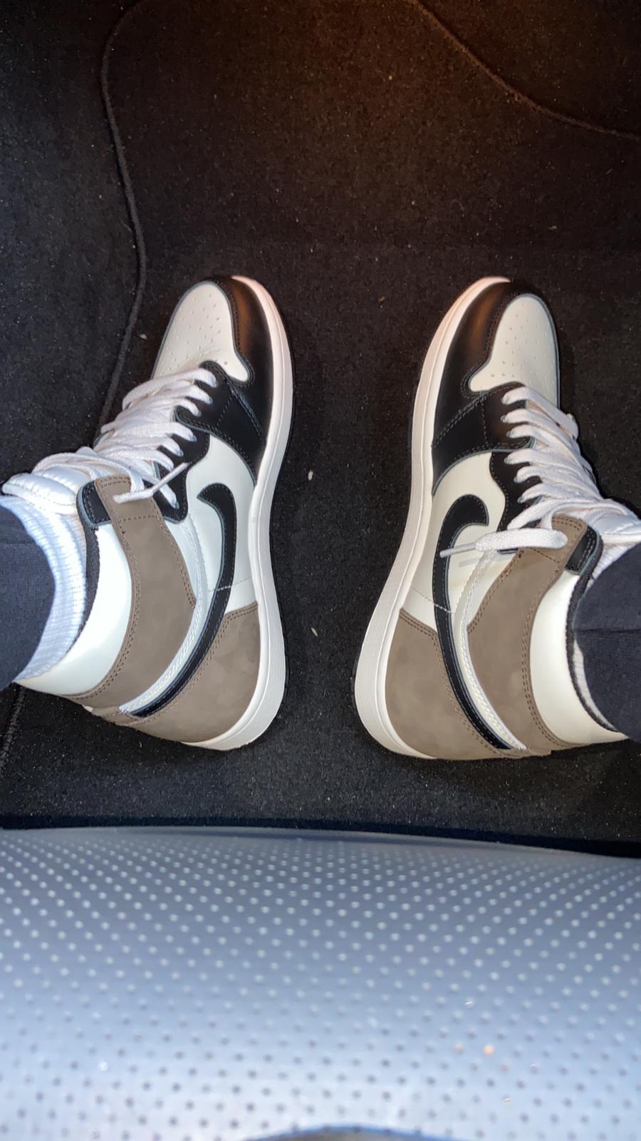 Og Tony Air Jordan 1 Retro High Dark Mocha 555088-105 review Lucas