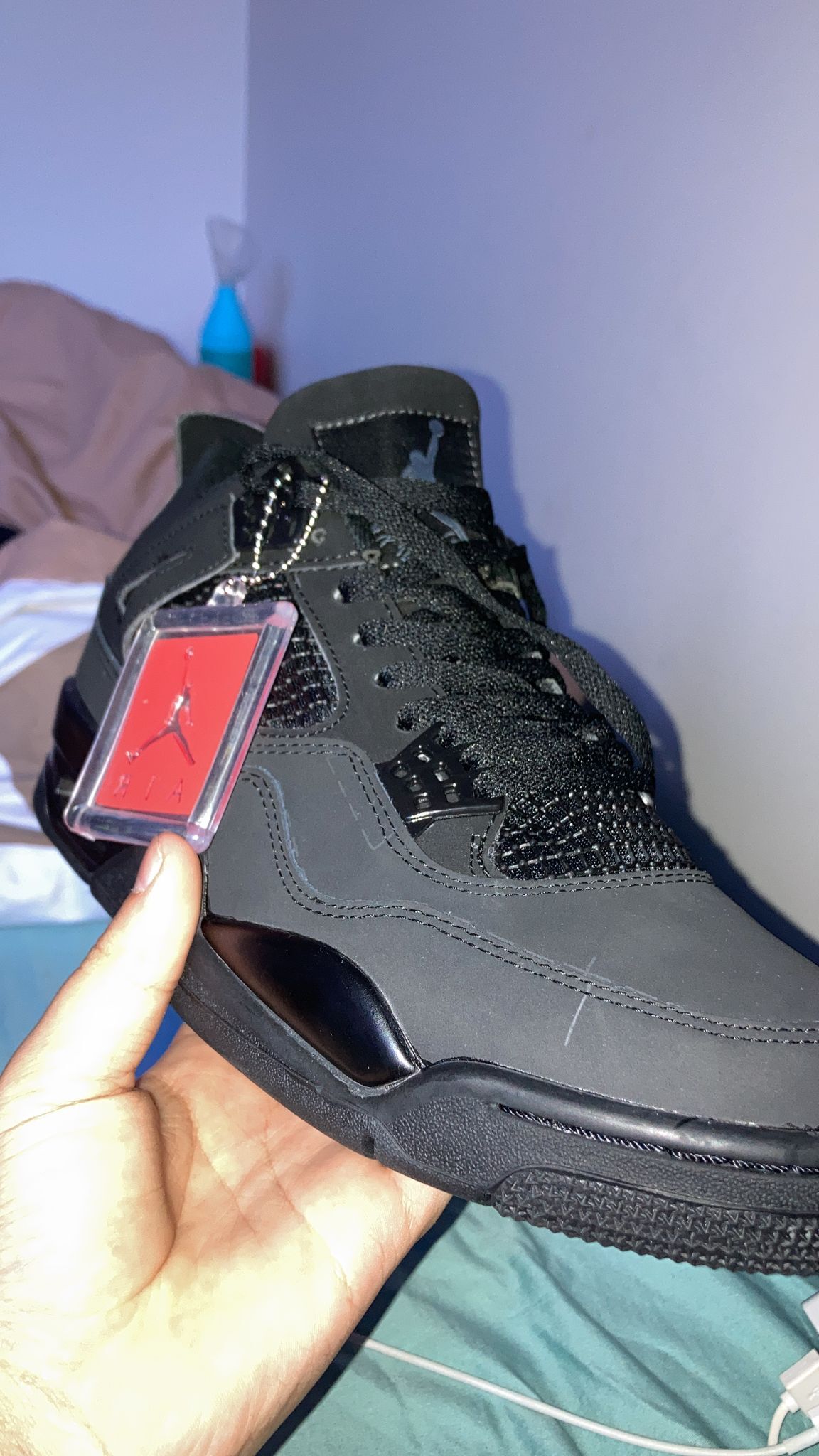 OWF Air Jordan 4 Retro Black Cat (2020) CU1110-010 review agentromb