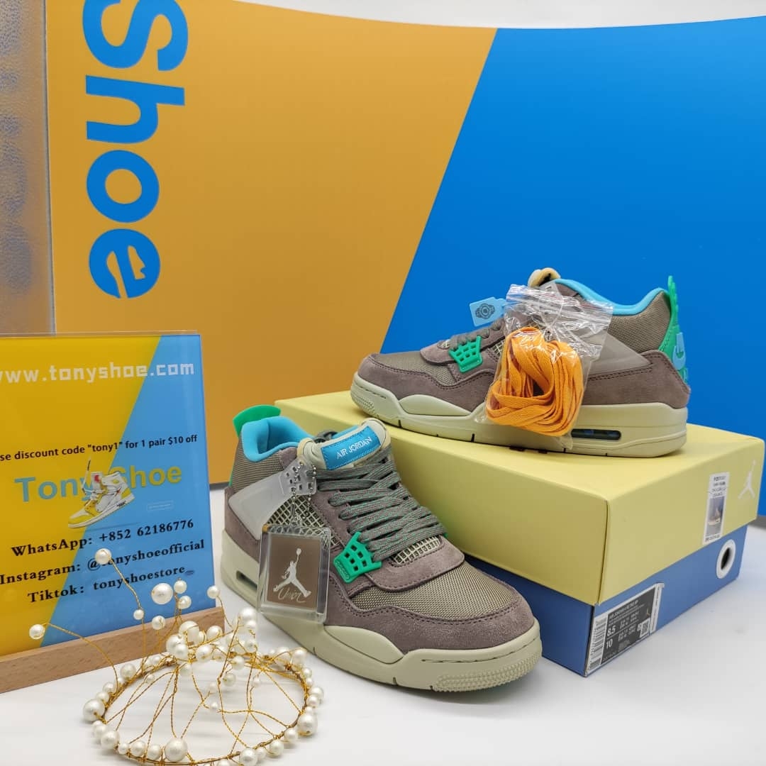 Og Tony Air Jordan 4 Retro SP 30th Anniversary Union Taupe Haze DJ5718-242 review tonyshoe 01