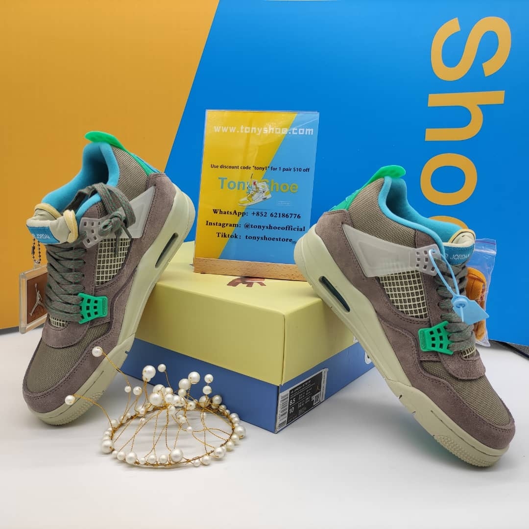 Og Tony Air Jordan 4 Retro SP 30th Anniversary Union Taupe Haze DJ5718-242 review tonyshoe 02