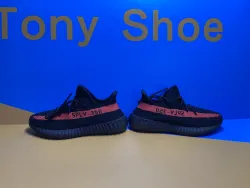 Yeezy Boost 350 V2 Core Black Red BY9612 review Ogtony，ogtony，TonyShoes，Tonyshoe，tonyshoes，tonyshoe 09