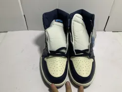 Og Tony Air Jordan 1 Retro High Obsidian UNC 555088-140 review tonyshoe10 03