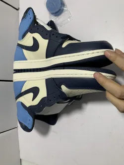 Og Tony Air Jordan 1 Retro High Obsidian UNC 555088-140 review tonyshoe10 04