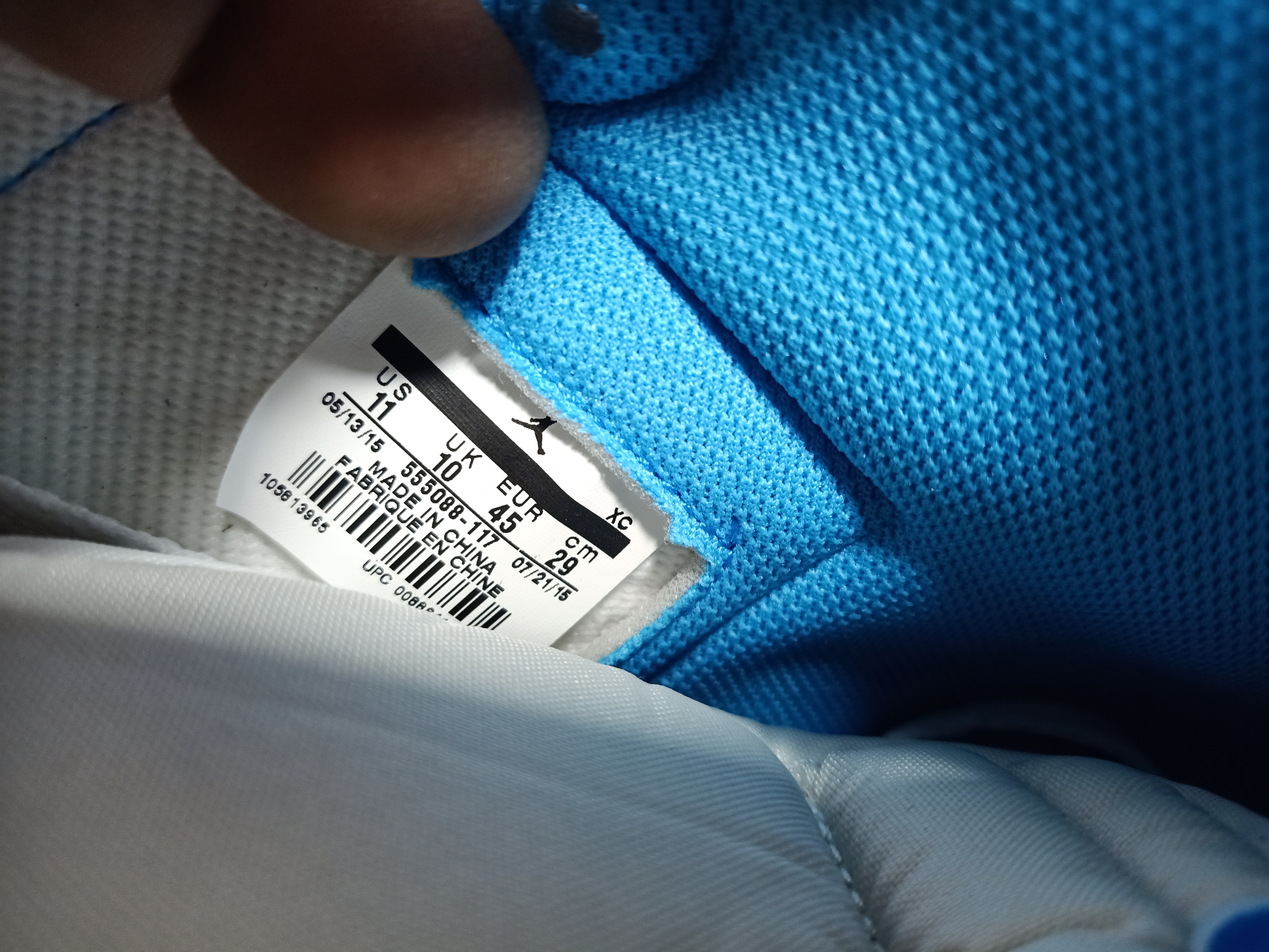 Og Tony Air Jordan 1 Retro UNC 555088-117 review Ogtony，ogtony，TonyShoes，Tonyshoe，tonyshoes，tonyshoe 05