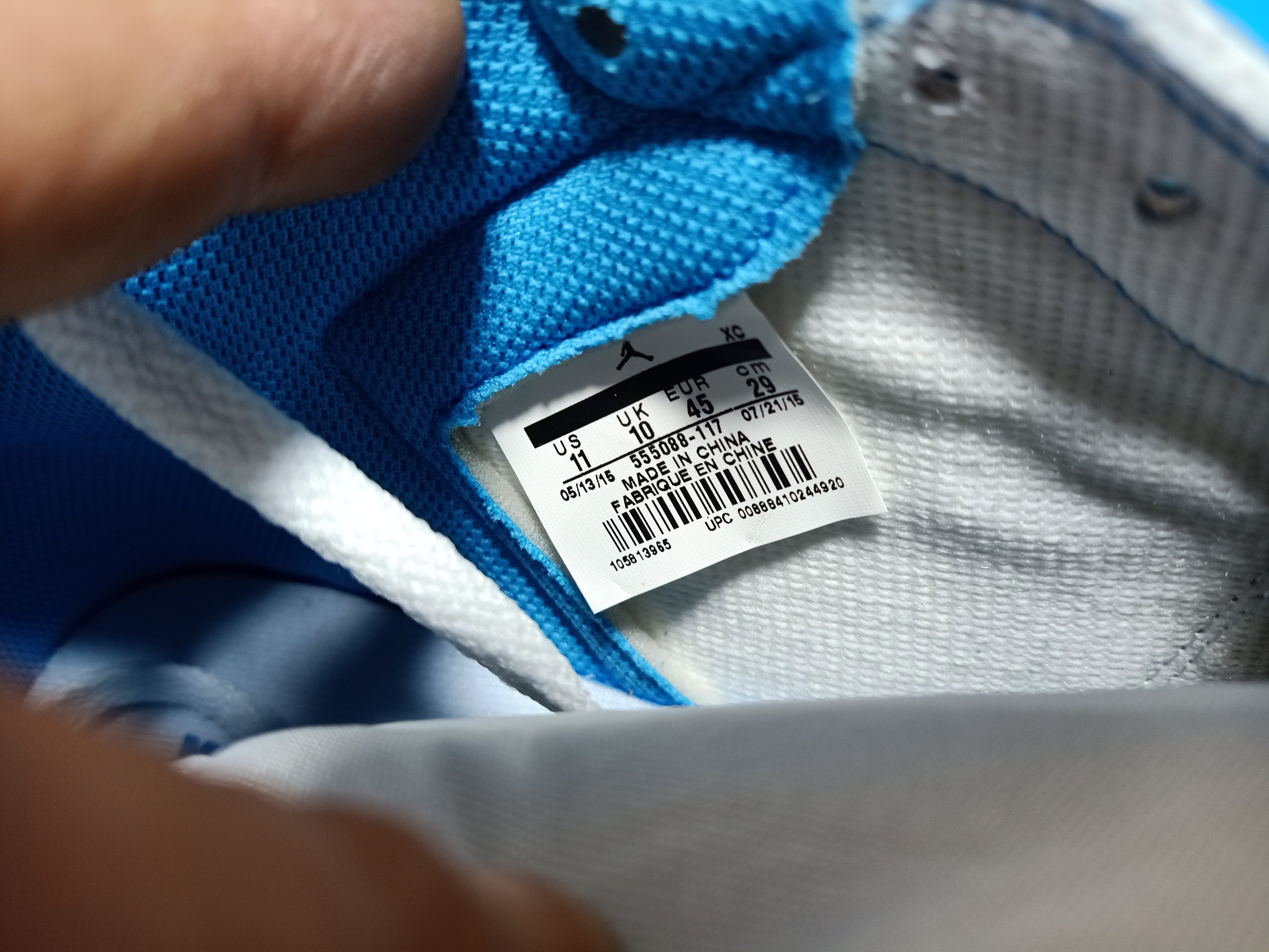 Og Tony Air Jordan 1 Retro UNC 555088-117 review Ogtony，ogtony，TonyShoes，Tonyshoe，tonyshoes，tonyshoe 06
