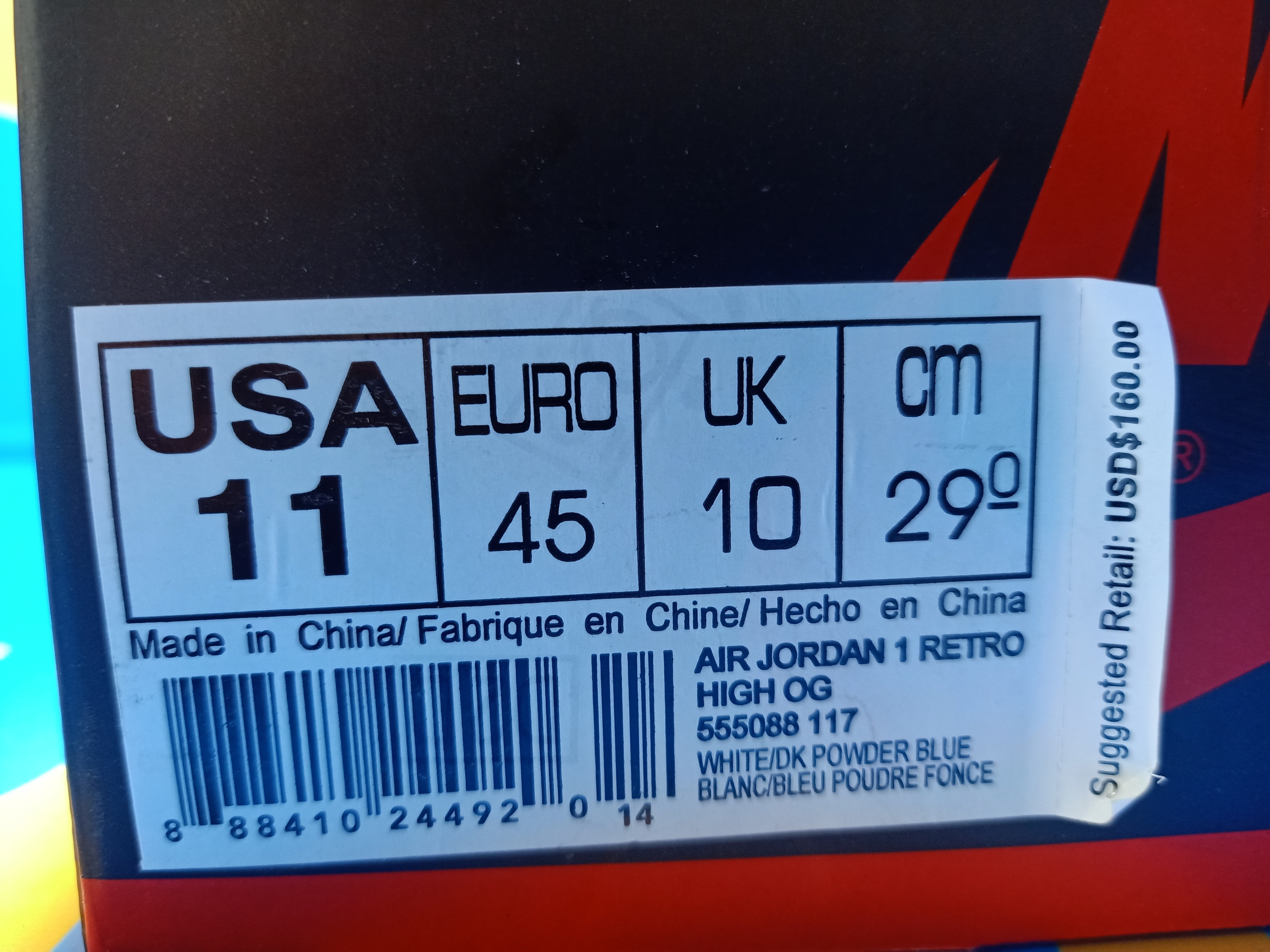 Og Tony Air Jordan 1 Retro UNC 555088-117 review Ogtony，ogtony，TonyShoes，Tonyshoe，tonyshoes，tonyshoe 01