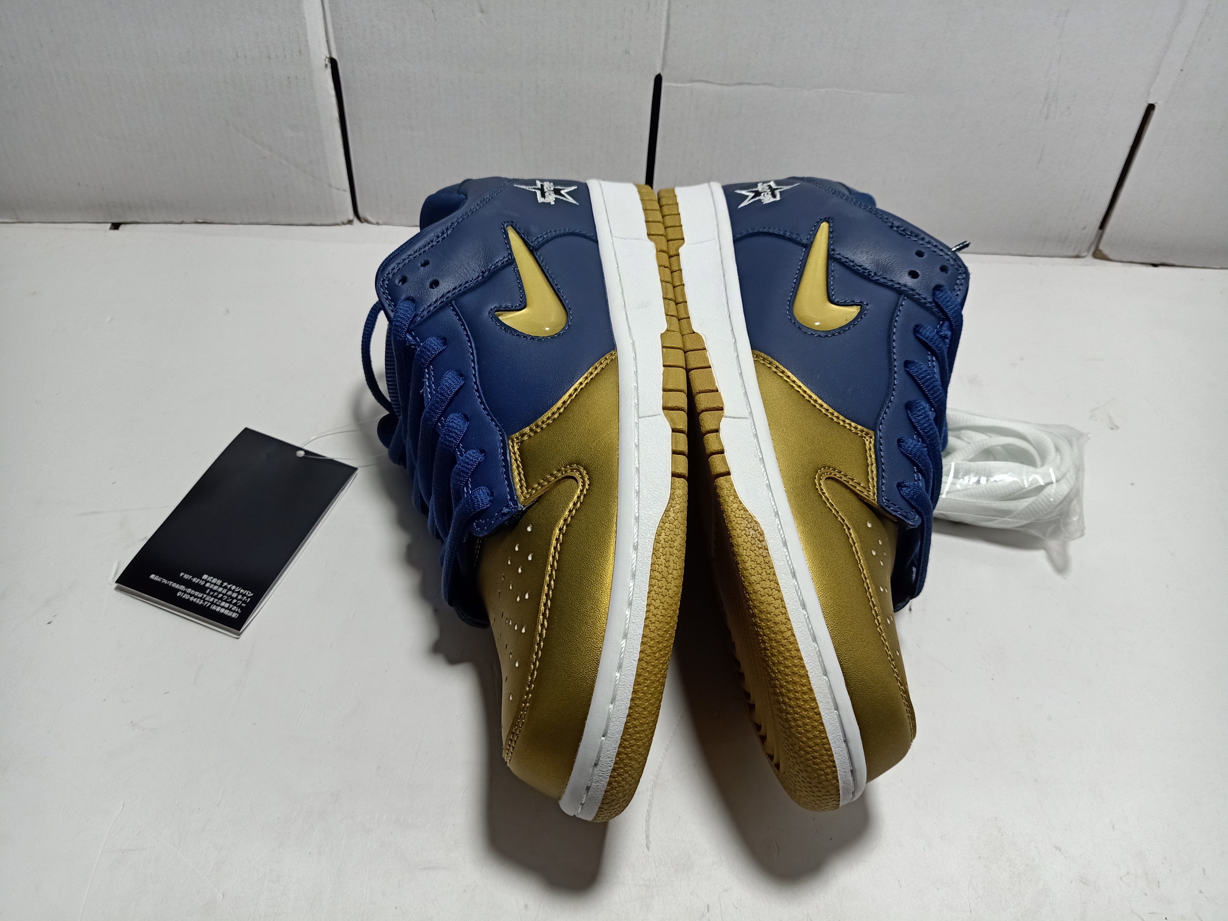 Nike SB Dunk Low Supreme Jewel Swoosh Gold CK3480-700 review Ogtony，ogtony，TonyShoes，Tonyshoe，tonyshoes，tonyshoe 05