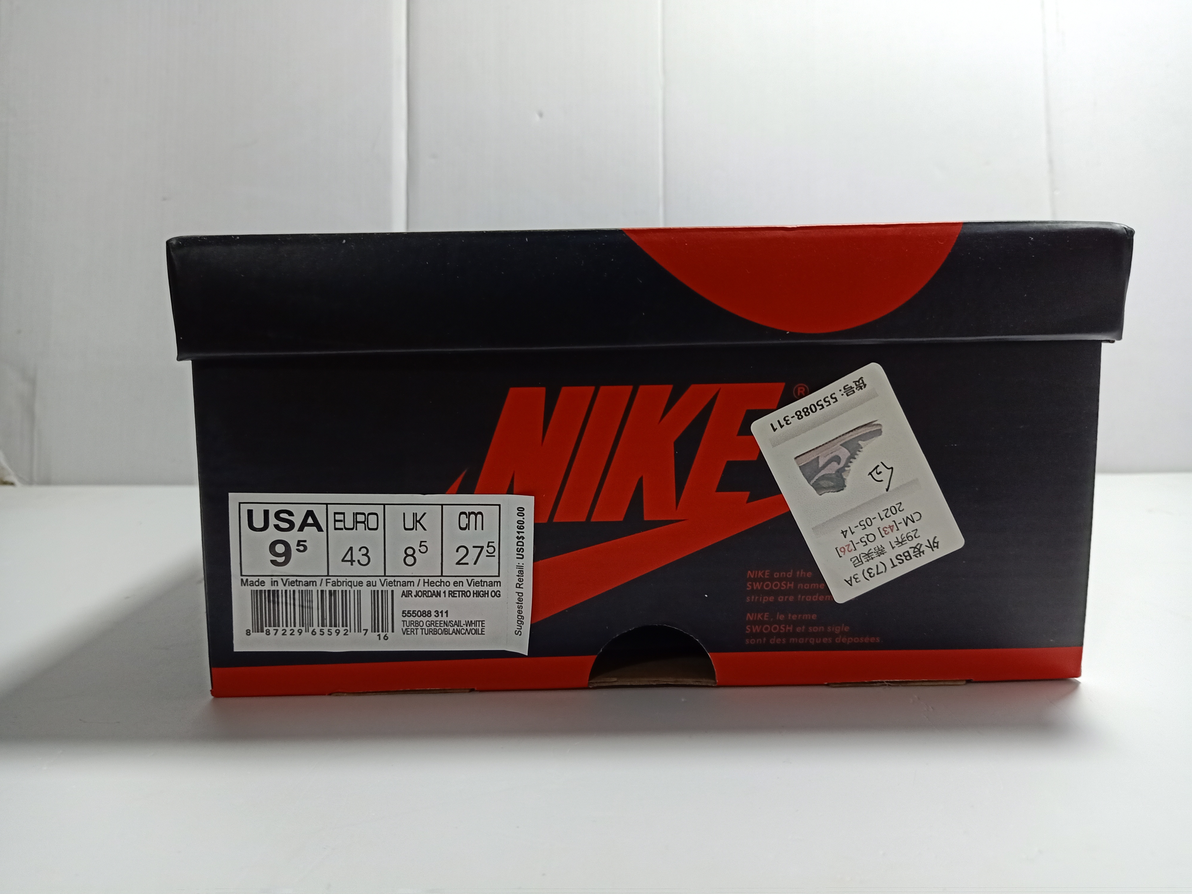 Og Tony Air Jordan 1 Retro High Turbo Green 555088-311 review Ogtony，ogtony，TonyShoes，Tonyshoe，tonyshoes，tonyshoe 01