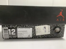 Og Tony Air Jordan 3 Retro Free Throw Line White Cement 923096-101 review tonyshoe10 06