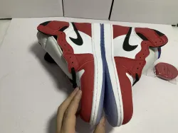 Og Tony Air Jordan 1 Retro High Spider-Man Origin Story 555088-602 review tonyshoe10 04