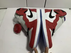 Og Tony Air Jordan 1 Retro High Spider-Man Origin Story 555088-602 review tonyshoe10 05