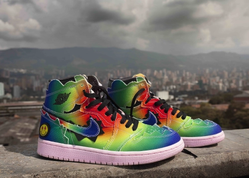 ``Color'' and ``Resonance'' represented by Air Jordan I x J Balvin