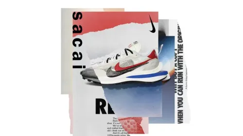 A masterpiece that integrates several generations of running innovative designs-Nike x sacai VaporWaffle