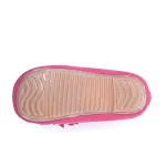 KISFLY Slip-on Leather Flat Oxford Shoes for Toddler Baby Girl  Rose Red 