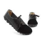 Slip on Leather Loafers for Women Comfortable Walking Driving Flat Shoes