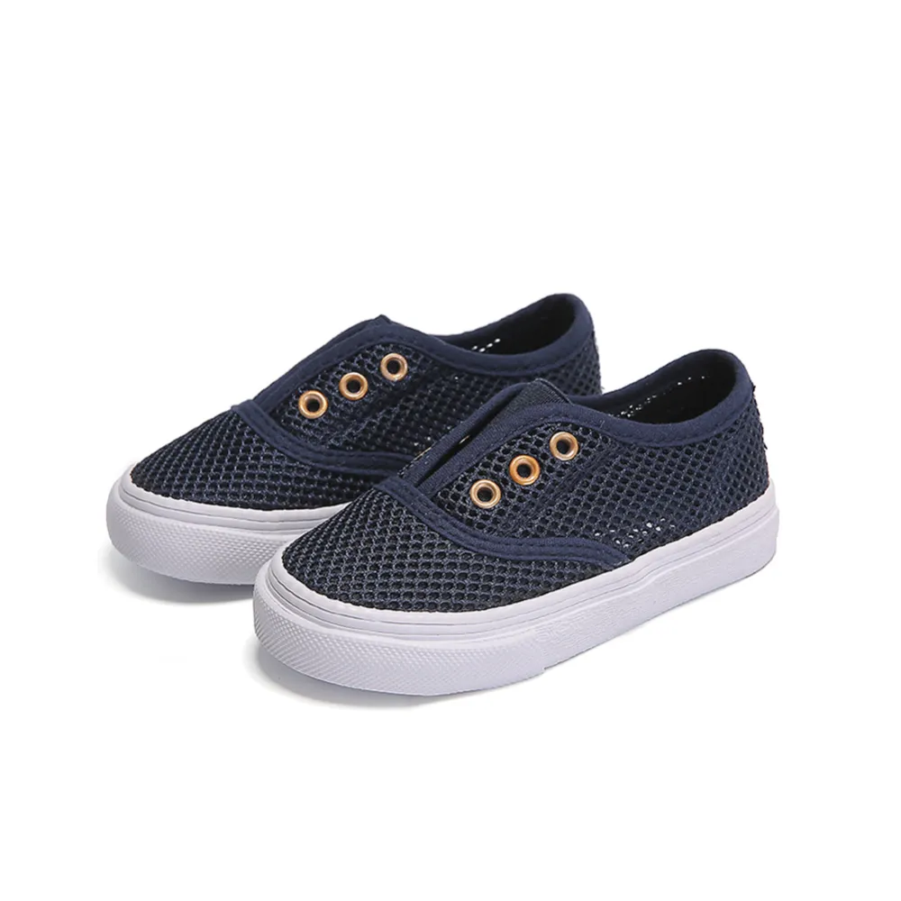 Slip on Mesh Sneakers for Boys and Girls Comfortable Walking Shoes(Toddler/Little Kids)