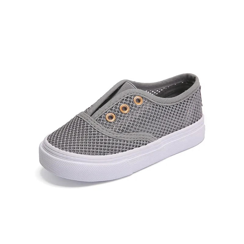 Slip on Mesh Sneakers for Boys and Girls Comfortable Walking Shoes(Toddler/Little Kids)