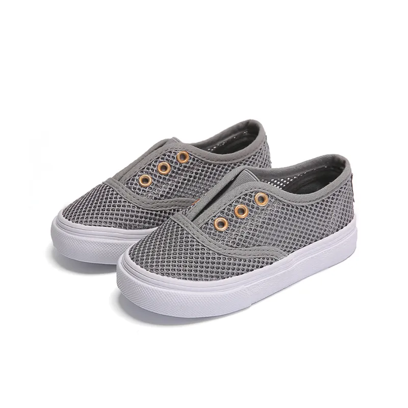 Slip on Mesh Sneakers for Boys and Girls Comfortable Walking Shoes(Toddler/Little Kids)