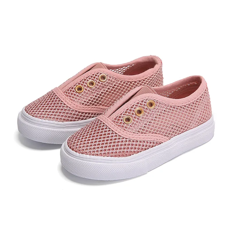 Slip on Mesh Sneakers for Boys and Girls Comfortable Walking Shoes(Toddler/Little Kids)
