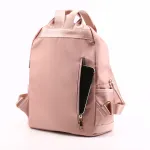 Travel Backpack with USB Charging Port Earphone Hole Nylon Casual Daypack Lightweight Waterproof School Bags for Women 