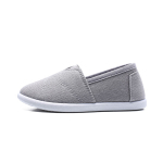 Toddler Sneakers Slip on Anti-Slip Rubber Sole Casual Canvas Comfortable Walking Shoes