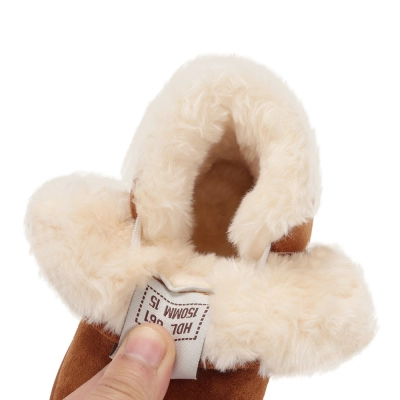 Toddler 2019 New Casual Winter Warm Boots Fur Lined Shoes for Boys and Girls  02