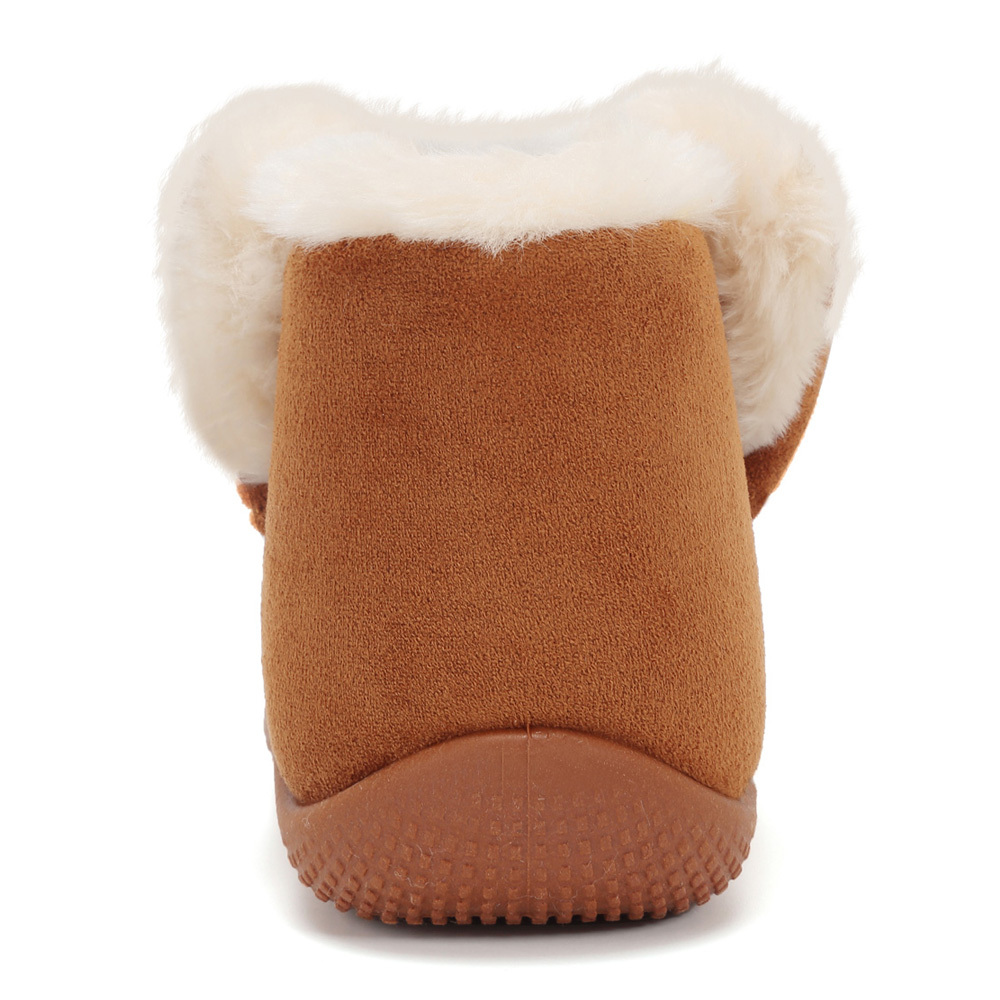 Toddler 2019 New Casual Winter Warm Boots Fur Lined Shoes for Boys and Girls 