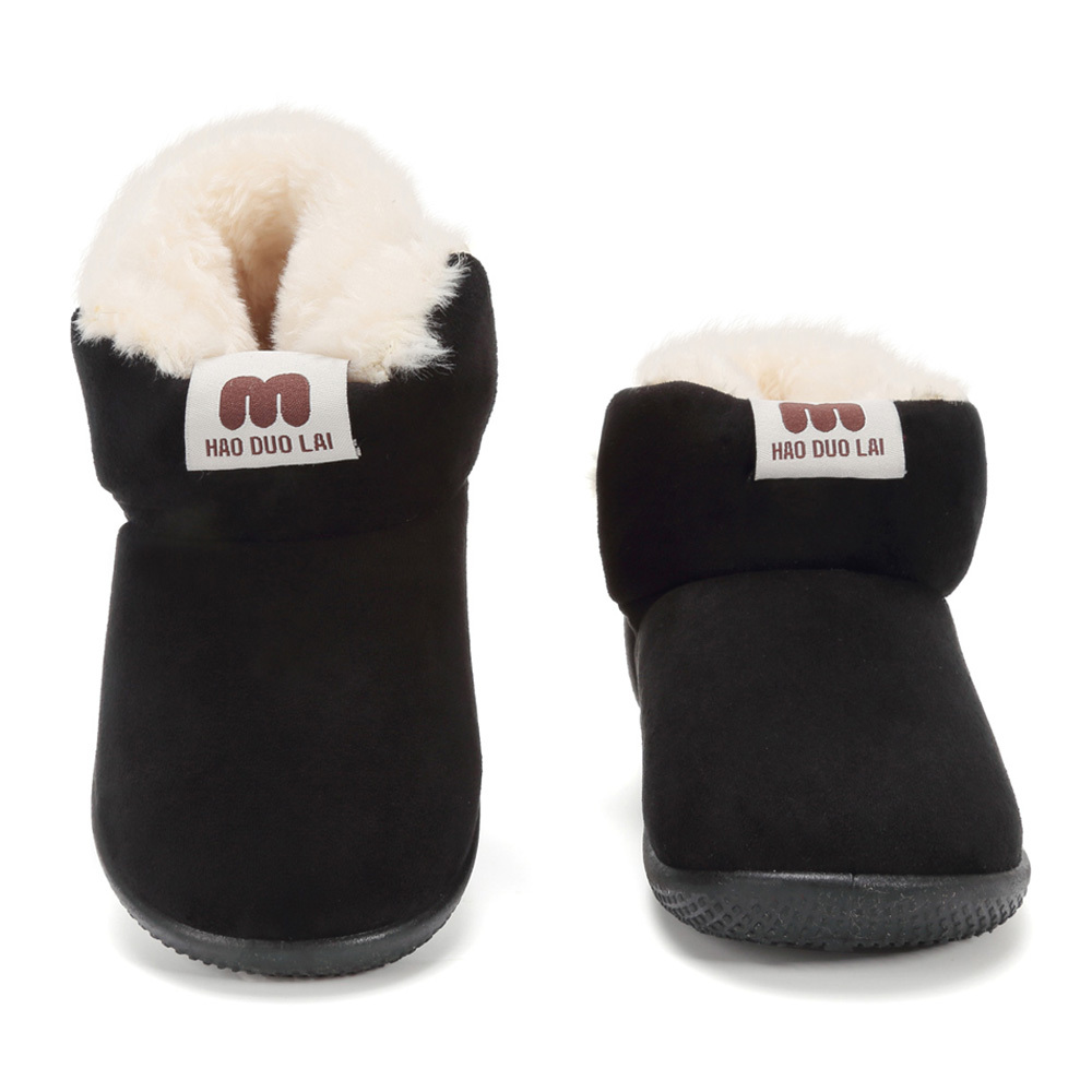 Toddler 2019 New Casual Winter Warm Boots Fur Lined Shoes for Boys and Girls 