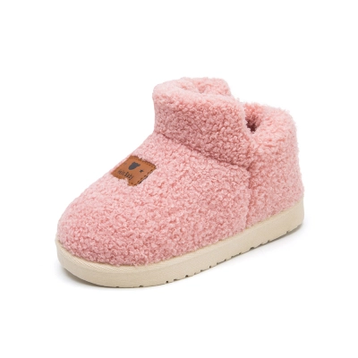 Winter Boots 2019 New Fur Lined Warm Shoes for Boys and Girls(Toddlers/Litter Kids)   01