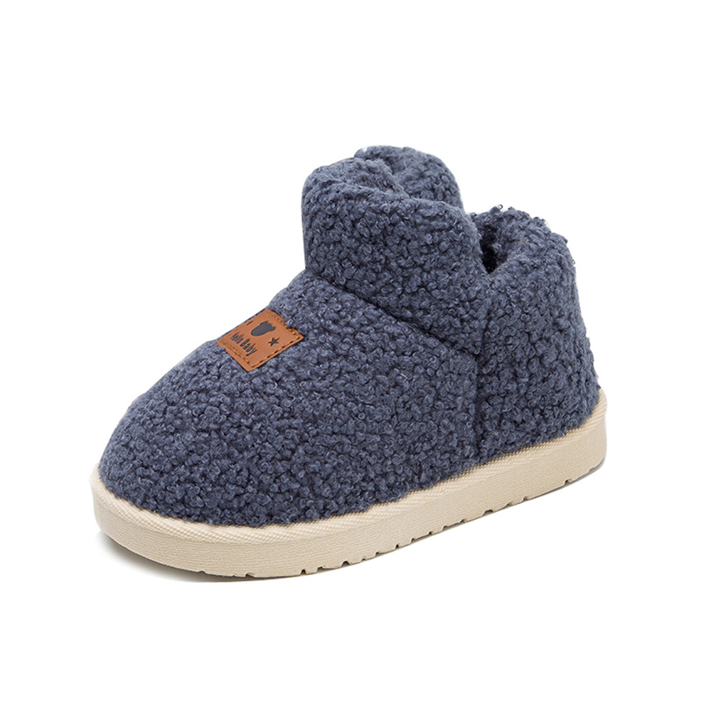 Winter Boots 2019 New Fur Lined Warm Shoes for Boys and Girls(Toddlers/Litter Kids)  