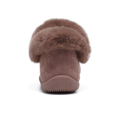 Toddler Winter Boots 2019 New Suede Fur Lined Warm Shoes 02