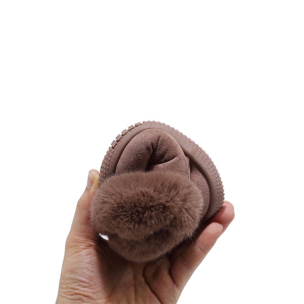 Toddler Winter Boots 2019 New Suede Fur Lined Warm Shoes