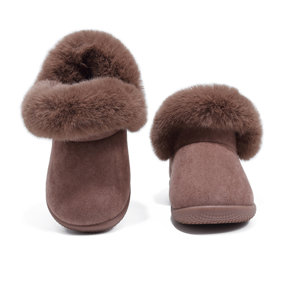 Toddler Winter Boots 2019 New Suede Fur Lined Warm Shoes
