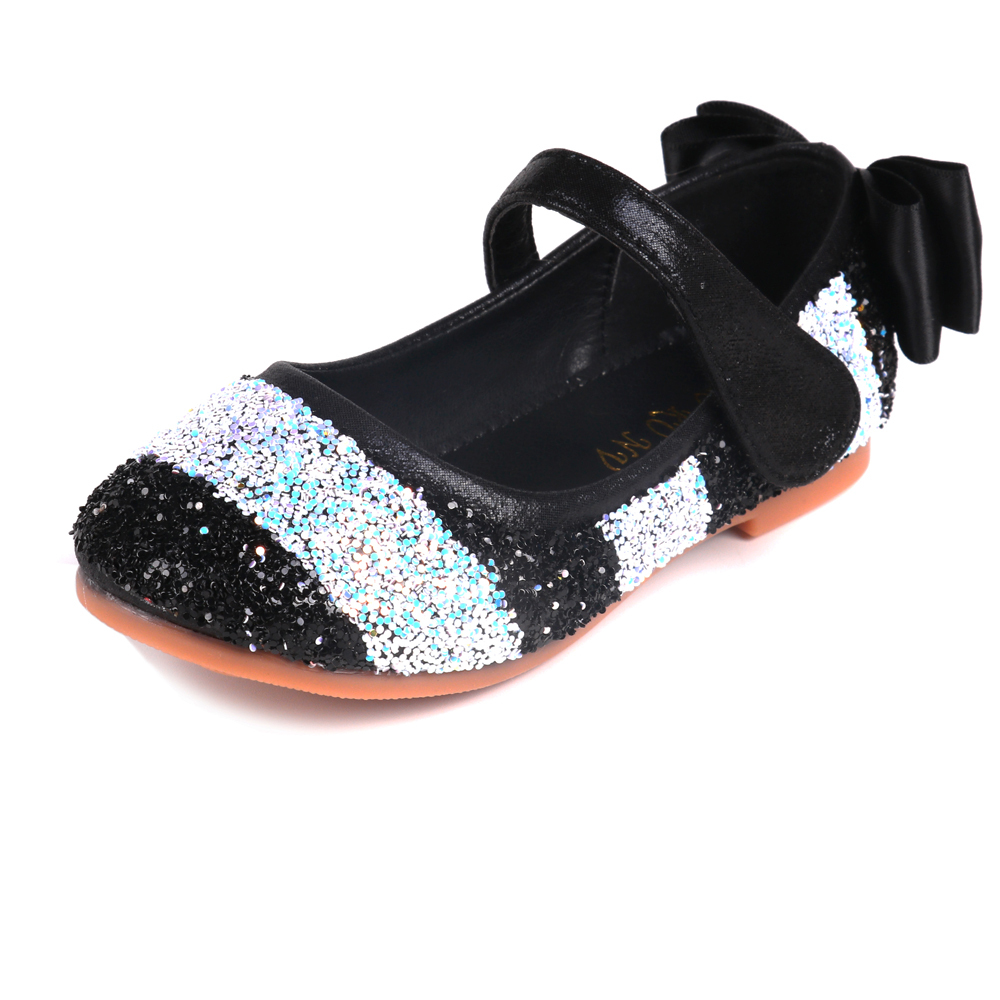 Girls Dress Shoes Adorable Party Sparkling Mary Jane Princess Shoes(Toddler/Little Kid)