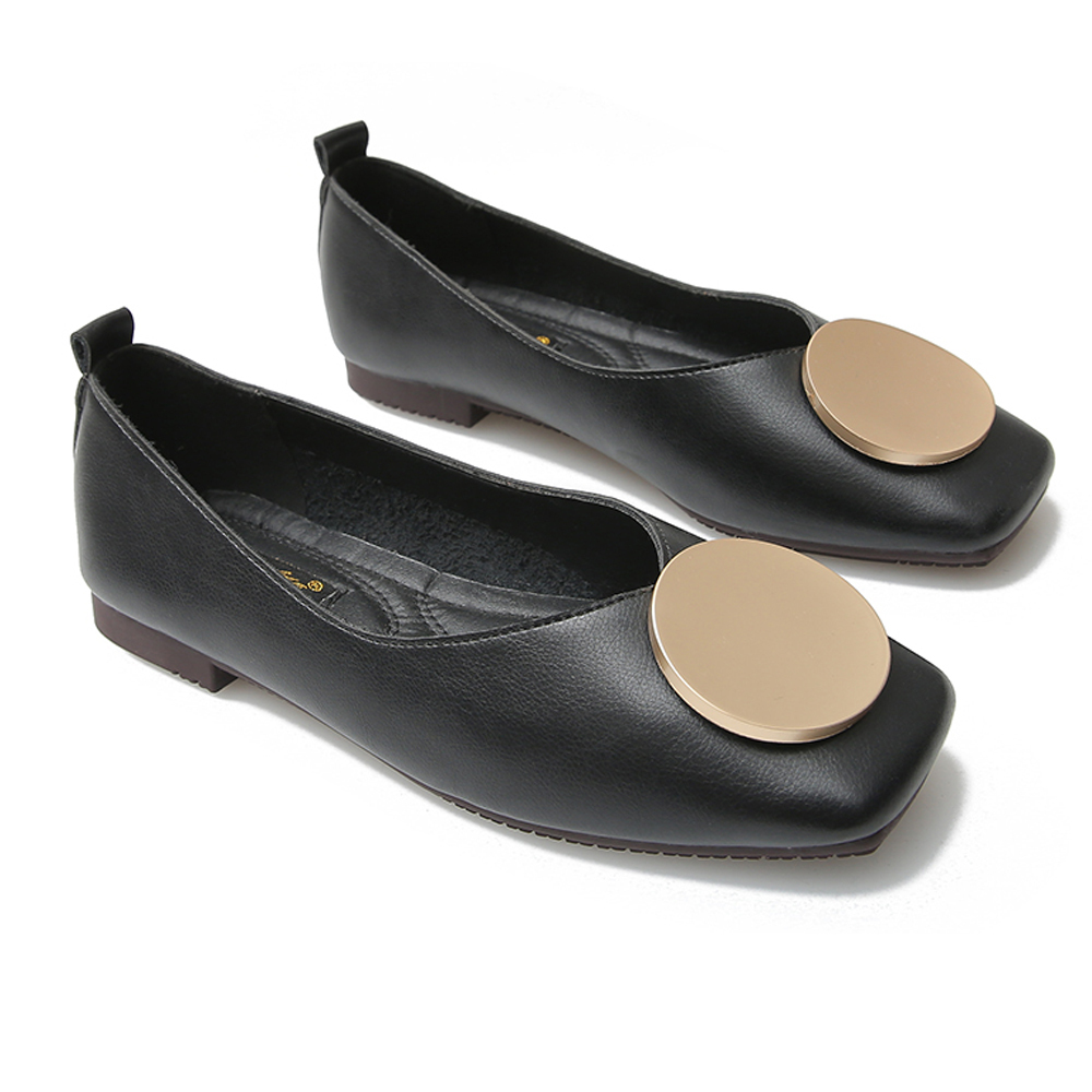 Women Loafers Leather Slip on Round Toe Casual Soft Sole Flats Comfortable Walking Driving Shoes