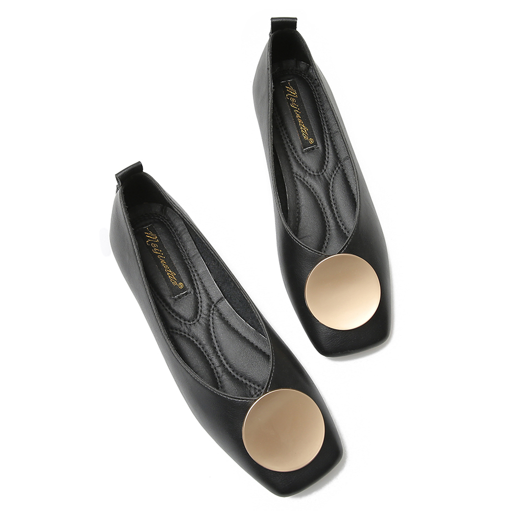 Women Loafers Leather Slip on Round Toe Casual Soft Sole Flats Comfortable Walking Driving Shoes