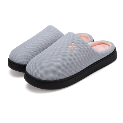 Women's and Men's Memory Foam Slippers Plush Lining Comfortable Walking House Shoes for Indoor or Outdoor 01