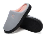 Women's and Men's Memory Foam Slippers Plush Lining Comfortable Walking House Shoes for Indoor or Outdoor