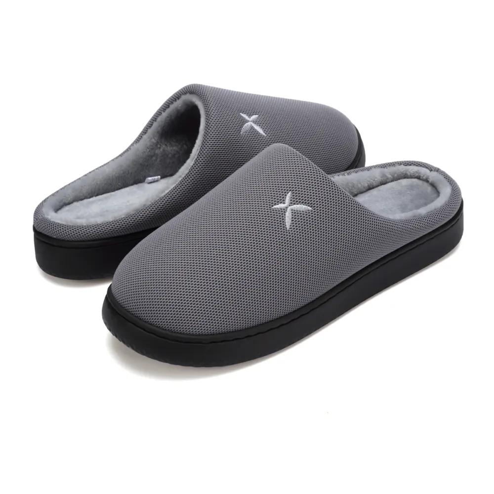 Women's and Men's Memory Foam Slippers Plush Lining Comfortable Walking House Shoes for Indoor or Outdoor