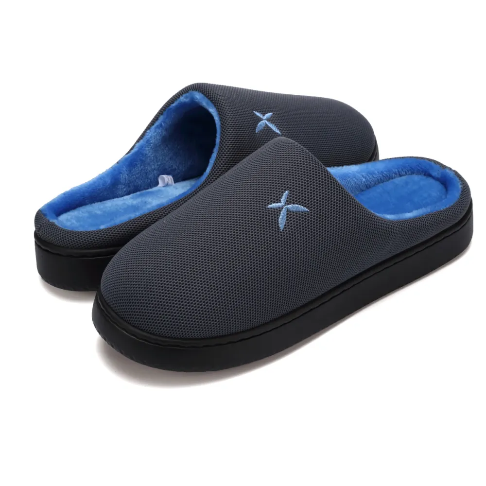 Women's and Men's Memory Foam Slippers Plush Lining Comfortable Walking House Shoes for Indoor or Outdoor