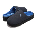 Women's and Men's Memory Foam Slippers Plush Lining Comfortable Walking House Shoes for Indoor or Outdoor