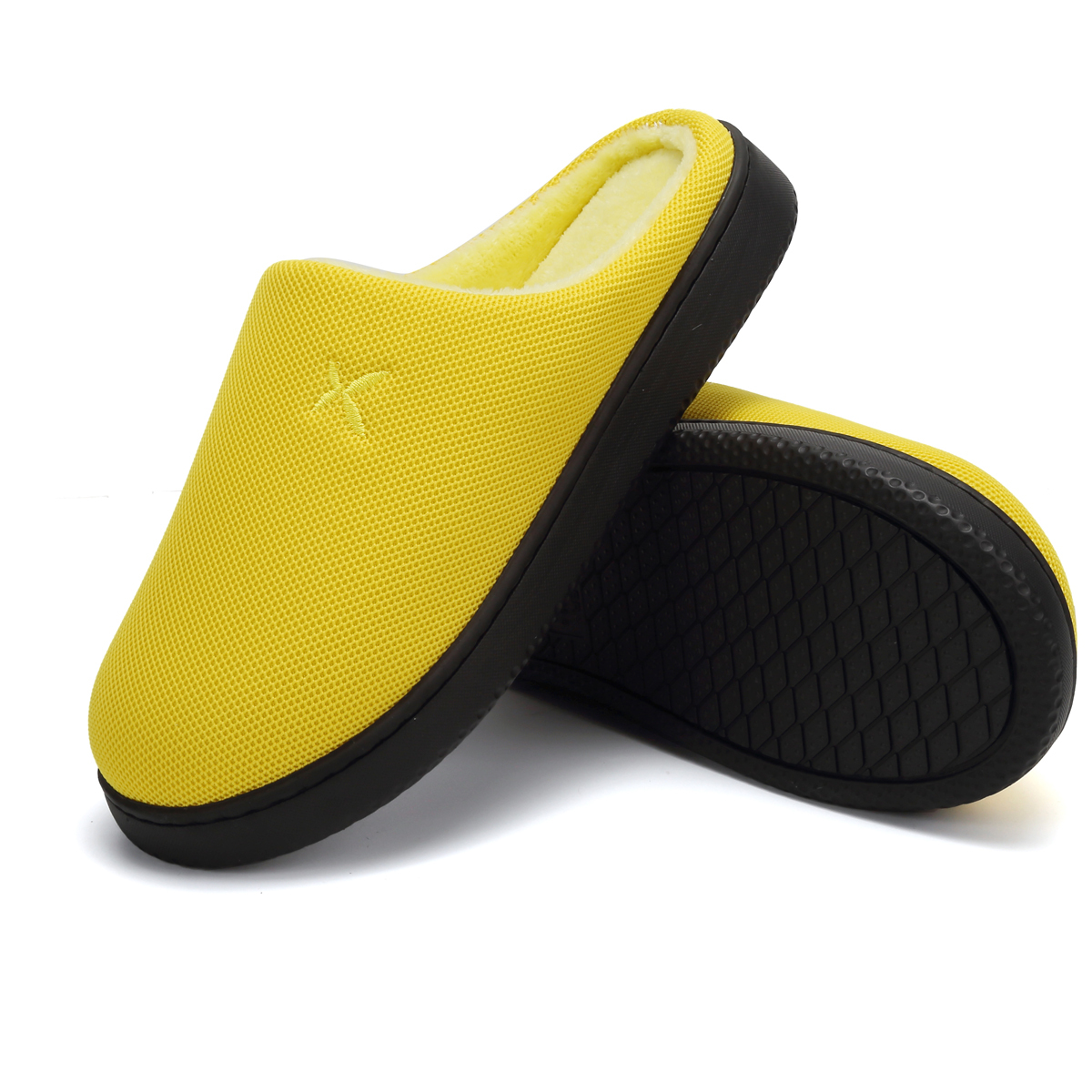 Women's and Men's Memory Foam Slippers Plush Lining Comfortable Walking House Shoes for Indoor or Outdoor