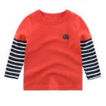 KISFLY Baby Boy/Toddler/Kids Long Sleeve Cotton T-Shirts(2-7 Years)  