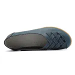 Leather Flats for Women Casual Round Toe Slip on Shoes Soft Comfortable Walking Loafers  
