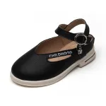 Girls Dress Shoes Leather Slip on Flats Comfort Walking Mary Jane Shoes(Toddler/Little Kid)